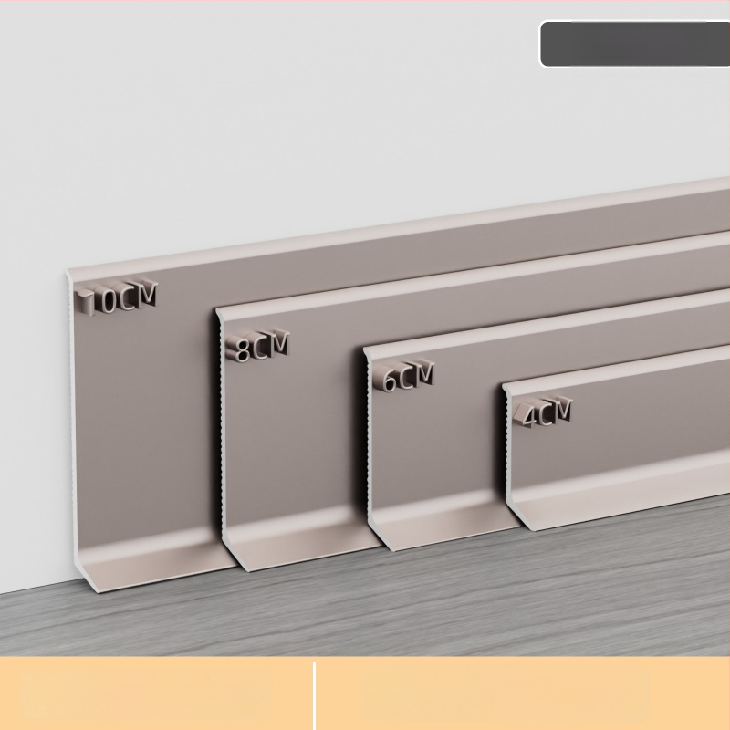 Aliuminio lydinio lipnioji apdailos plokštė – be gręžimo, klijavimas, plokščias modernus minimalistinis stilius