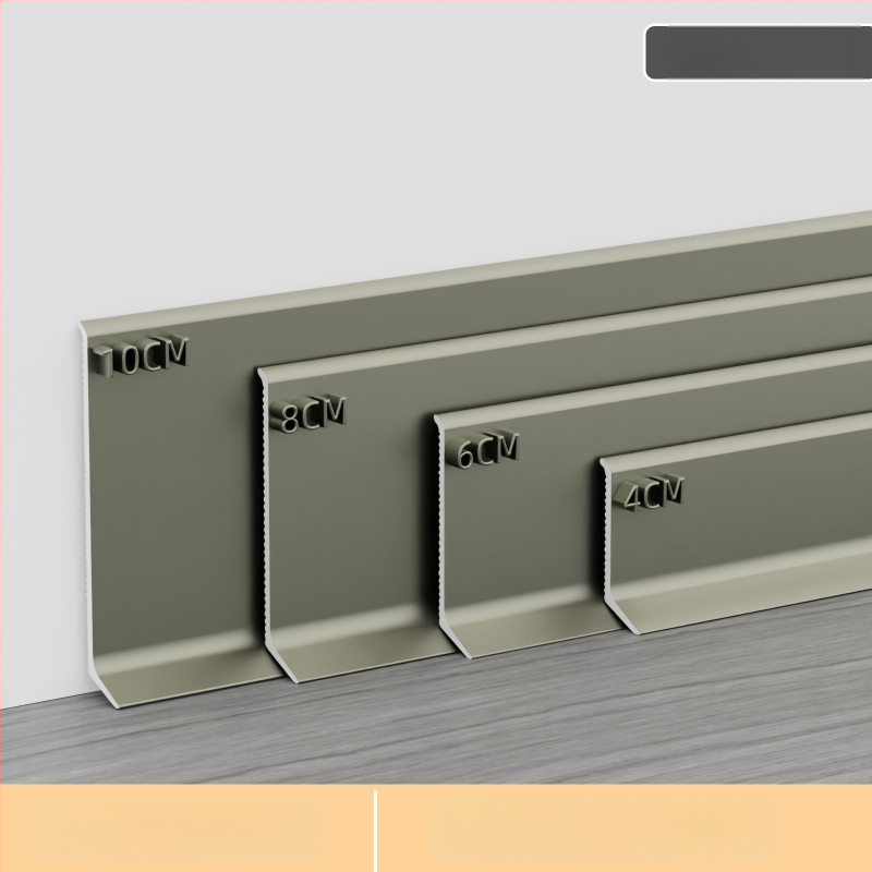 Aliuminio lydinio lipnioji apdailos plokštė – be gręžimo, klijavimas, plokščias modernus minimalistinis stilius