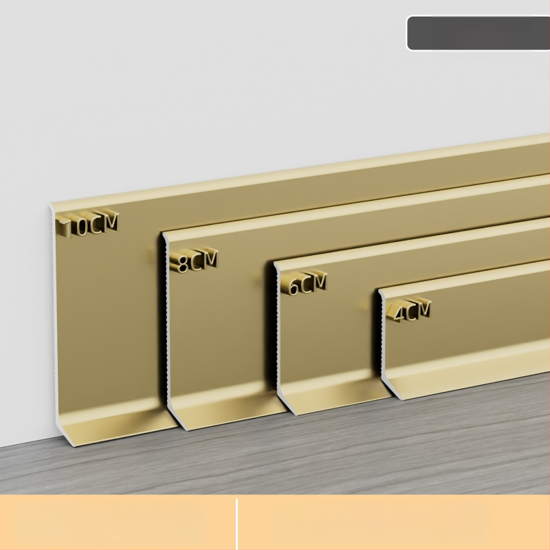 Aliuminio lydinio lipnioji apdailos plokštė – be gręžimo, klijavimas, plokščias modernus minimalistinis stilius