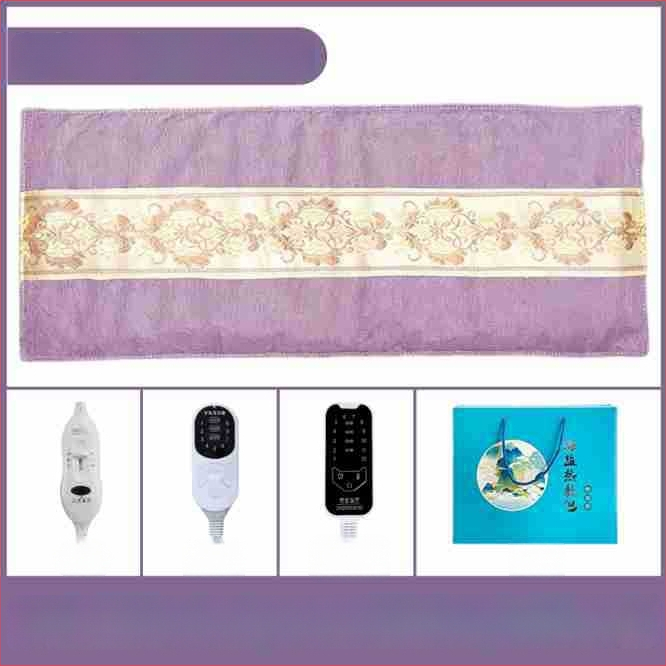 Elektrinis jūros druskos karšto kompreso maišelis namų naudojimui, 40–70°C, 100W, 220V, 2,2 kg, 1–12 režimų, juosmens/pečių/kelių apsauga