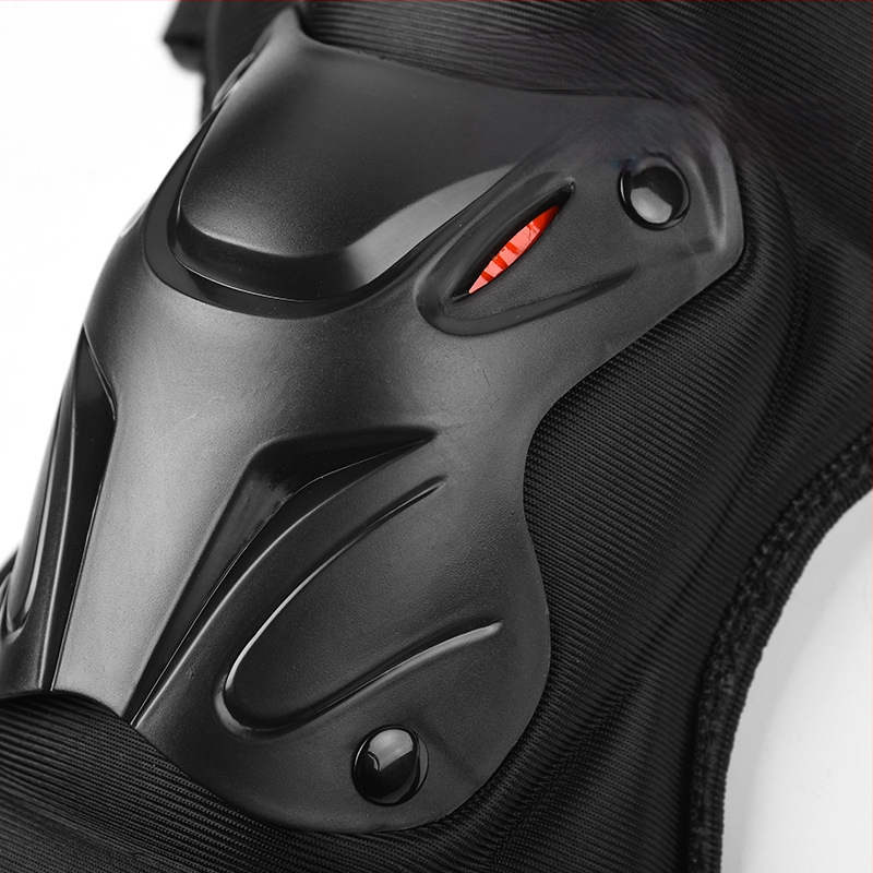 Velosipēdu ceļgalu un elkoņu aizsargi, ciets korpuss, flīsa odere, pretvēja, ziemas aizsardzība