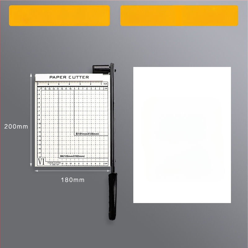 Auboshang tăietor de hârtie din plastic, manual, modelul 1