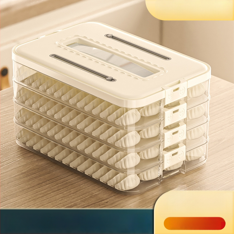 Arnoldin plastikinė koldūnų laikymo dėžutė – uždaryta, nešiojama, paprastas ir modernus dizainas