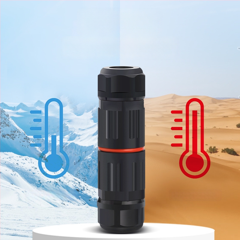 Mini vandeniui atsparus jungtis lauko naudojimui su pass-through — Cow Hours