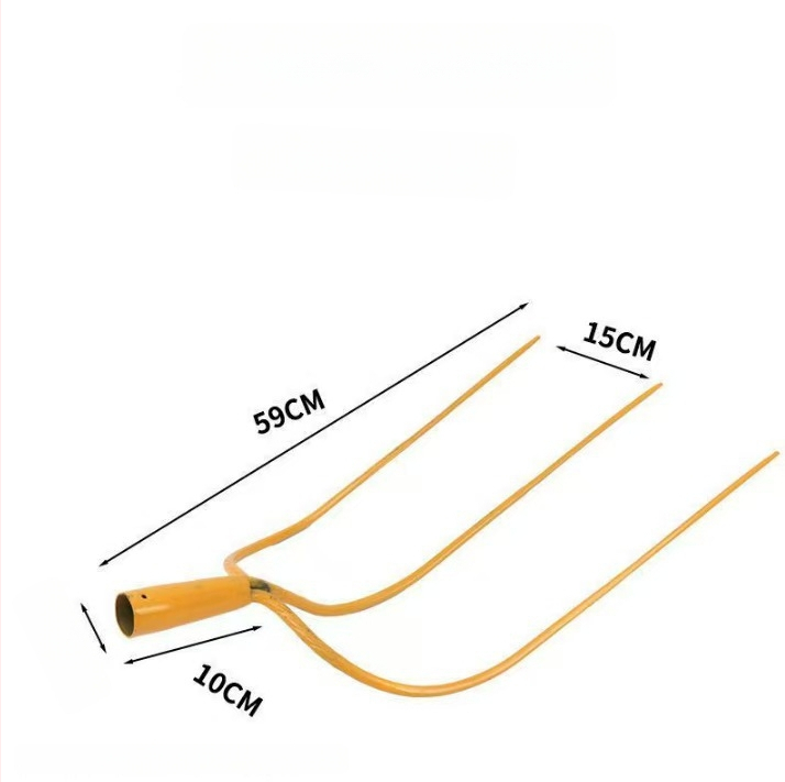 Žemės ūkio geležinė šakė iš aukšto mangano plieno žemei atpalaiduoti, vienos dalies storinta sunkiųjų šakutės galva; Prekės ženklas: Consultation; Pagrindinė pardavimo sritis: Kinija; Taikomos pramonės: Consultation