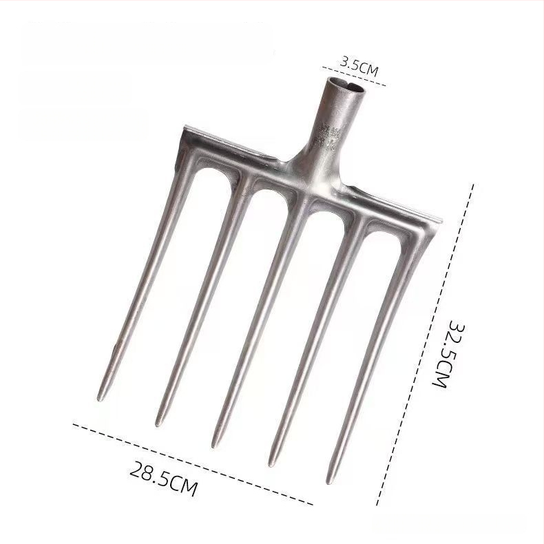 Žemės ūkio geležinė šakė iš aukšto mangano plieno žemei atpalaiduoti, vienos dalies storinta sunkiųjų šakutės galva; Prekės ženklas: Consultation; Pagrindinė pardavimo sritis: Kinija; Taikomos pramonės: Consultation