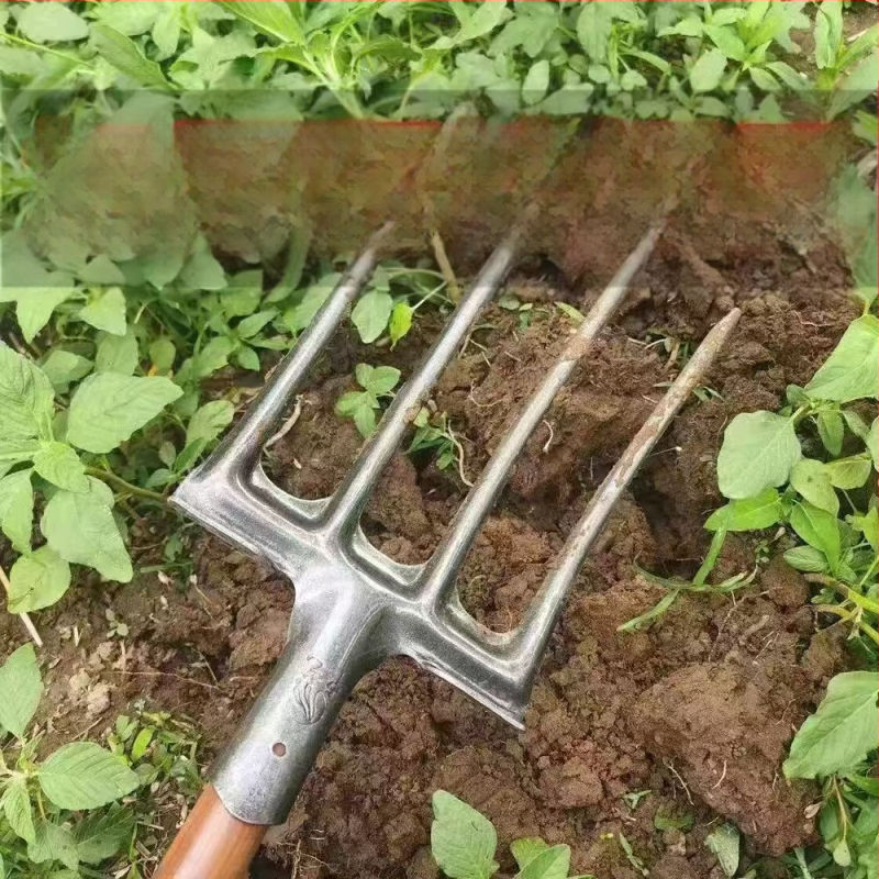 Žemės ūkio geležinė šakė iš aukšto mangano plieno žemei atpalaiduoti, vienos dalies storinta sunkiųjų šakutės galva; Prekės ženklas: Consultation; Pagrindinė pardavimo sritis: Kinija; Taikomos pramonės: Consultation