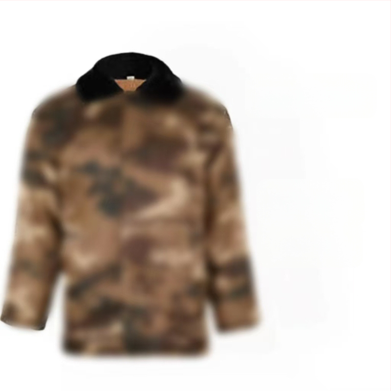 MWY Žiemos kamufliažinė striukė, unisex, šilta, vėjo atspari, dėvėjimu atspari, audinys: cheminiai pluoštai