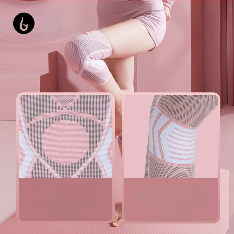 Suport pentru genunchi tricotat din nailon - universal, pentru alergare, baschet, fotbal