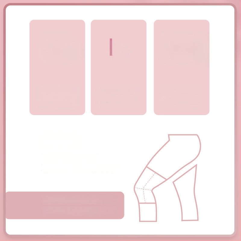 Suport pentru genunchi tricotat din nailon - universal, pentru alergare, baschet, fotbal