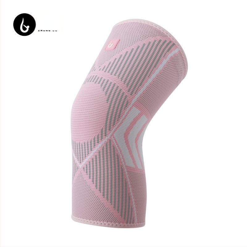 Suport pentru genunchi tricotat din nailon - universal, pentru alergare, baschet, fotbal