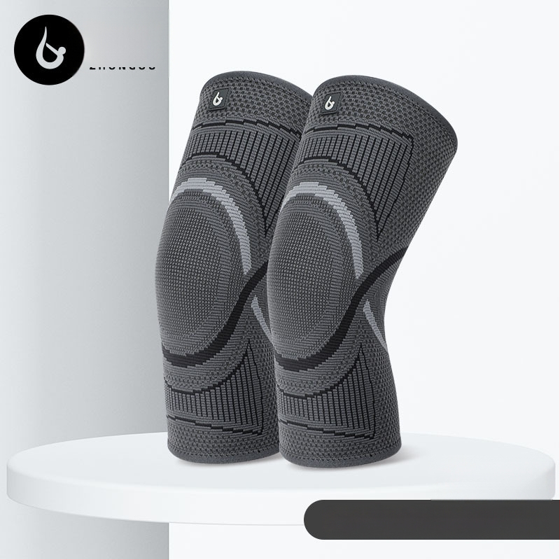 Suport pentru genunchi tricotat din nailon - universal, pentru alergare, baschet, fotbal