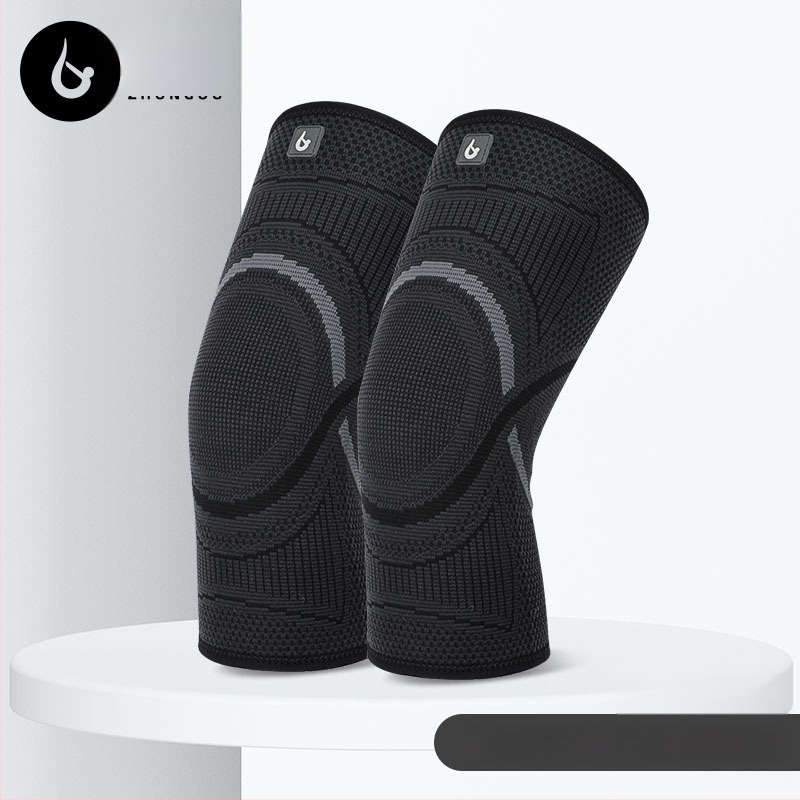 Suport pentru genunchi tricotat din nailon - universal, pentru alergare, baschet, fotbal