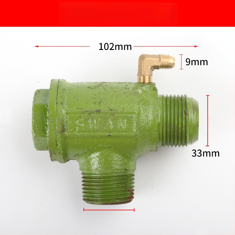 Légkompresszor-ellenőrző szelep, modell 95, öntöttvas, SWAN