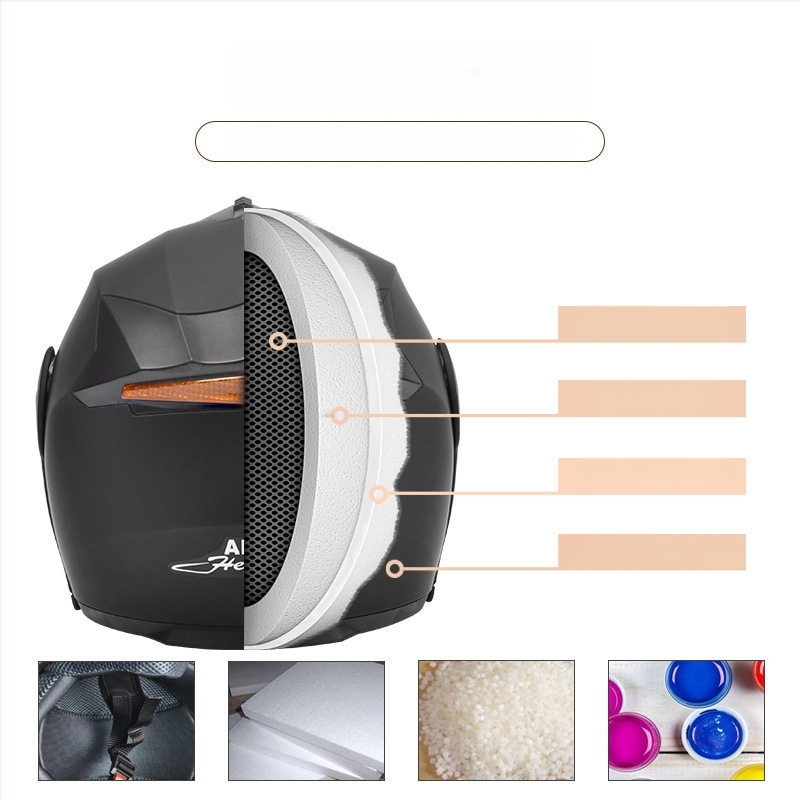 AD ABS motociklo šalmas, 3C sertifikatas, universalus, tinkamas visoms sezonoms