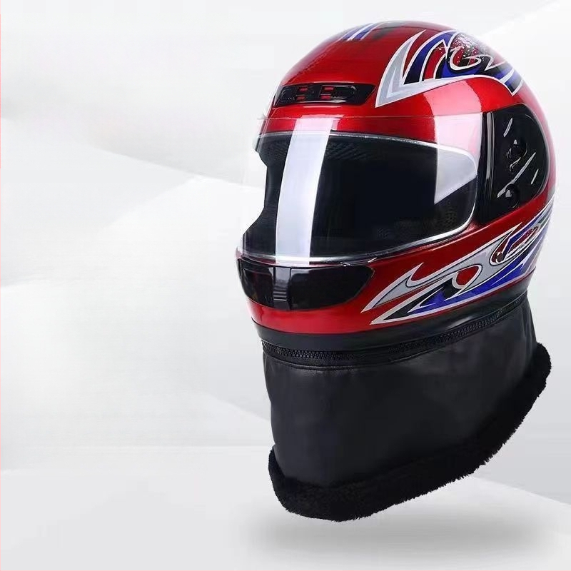 Elektrinio dviračio šalmas vyrams ir moterims, pilno veido šalmas, žiemai, ABS medžiaga