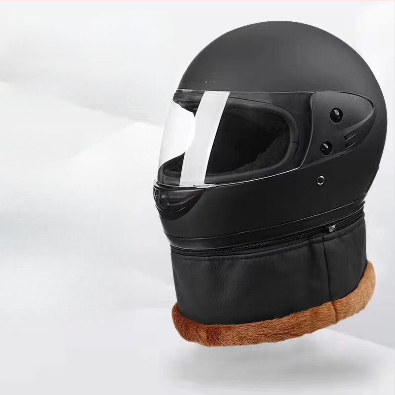 Elektrinio dviračio šalmas vyrams ir moterims, pilno veido šalmas, žiemai, ABS medžiaga