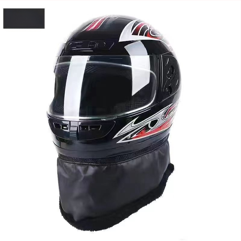 Elektrinio dviračio šalmas vyrams ir moterims, pilno veido šalmas, žiemai, ABS medžiaga