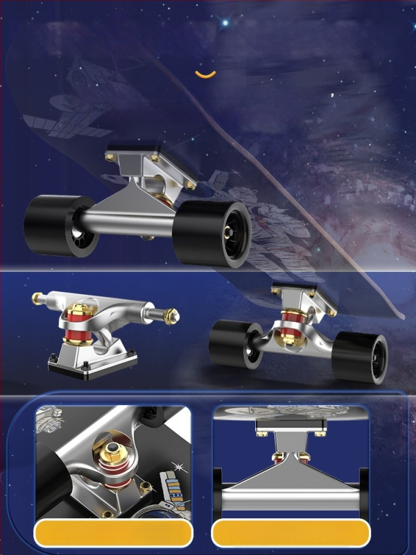 Riedlentė SWAY, septynių sluoksnių klevų lenta, dvigubas rocker, bendram naudojimui