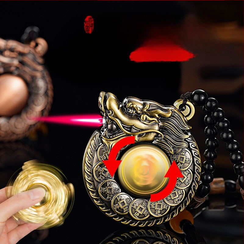 Metāla butāna aizdedzinātājs, mūsdienīgs minimālisma stils, atkārtoti lietojams.