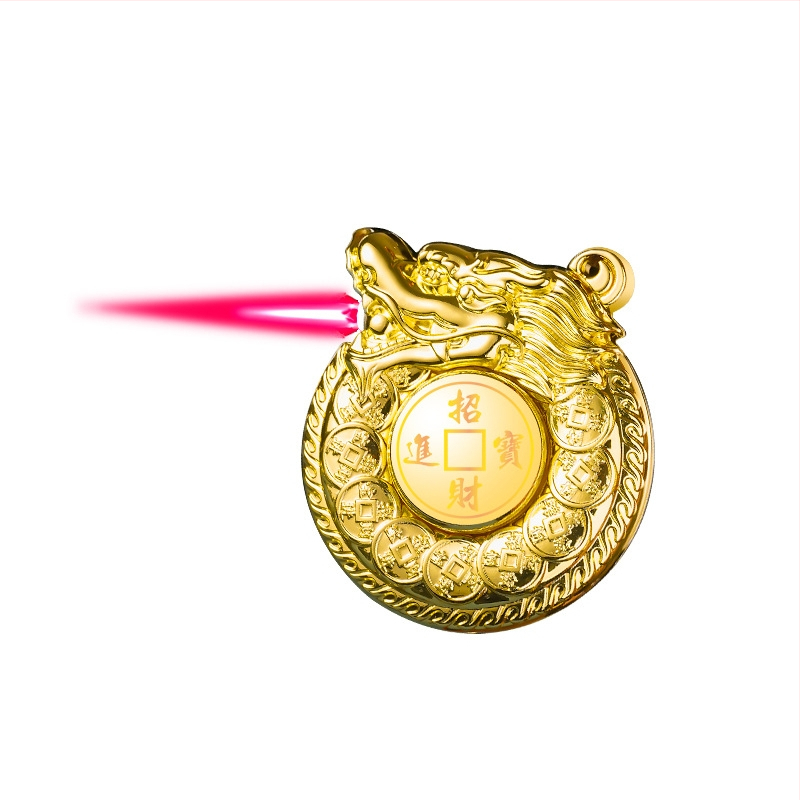 Metāla butāna aizdedzinātājs, mūsdienīgs minimālisma stils, atkārtoti lietojams.