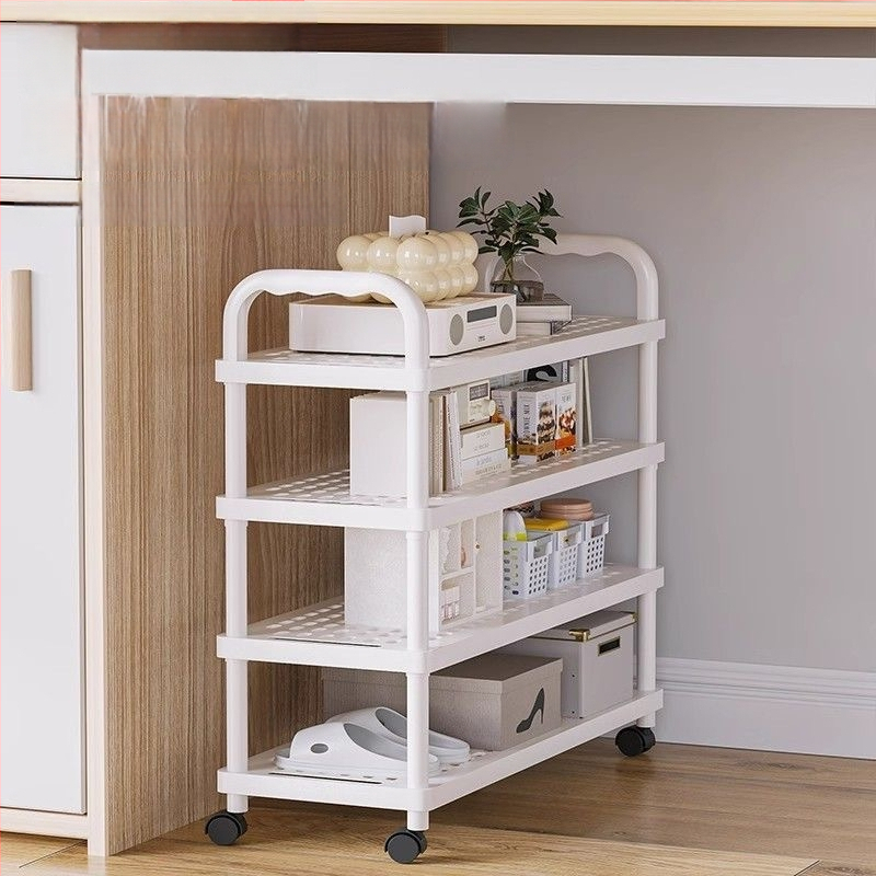 Etajeră pentru pantofi, cu mai multe etaje, din plastic, pentru hol, Multifuncțional