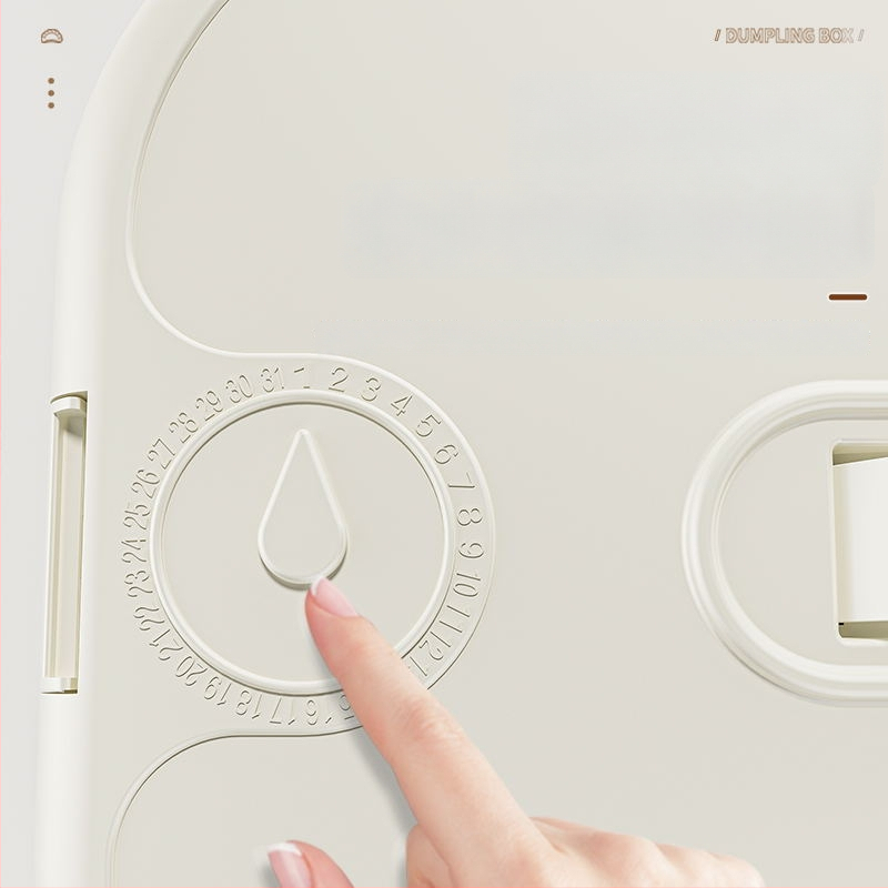 Koldūnų laikymo dėžutė, daugiasluoksnis šviežumo išsaugojimo dizainas, maisto kokybės plastikas, uždara, šaldymui skirta