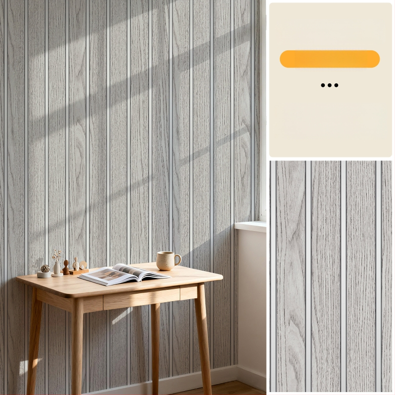 Samolepiaca tapeta s mriežkovým vzorom pre televízne pozadie a obývačku, PVC, vodotesná, odolná voči škvrnám, odolná voči vlhkosti, moderný minimalistický štýl