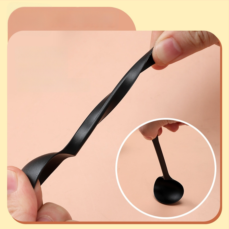 Jednorázová plastová lyžička s hrubým dizajnom v tvare korytnačky, na ovocie, dezert a zmrzlinu, vhodná do mikrovlnky, prispôsobenie k dispozícii