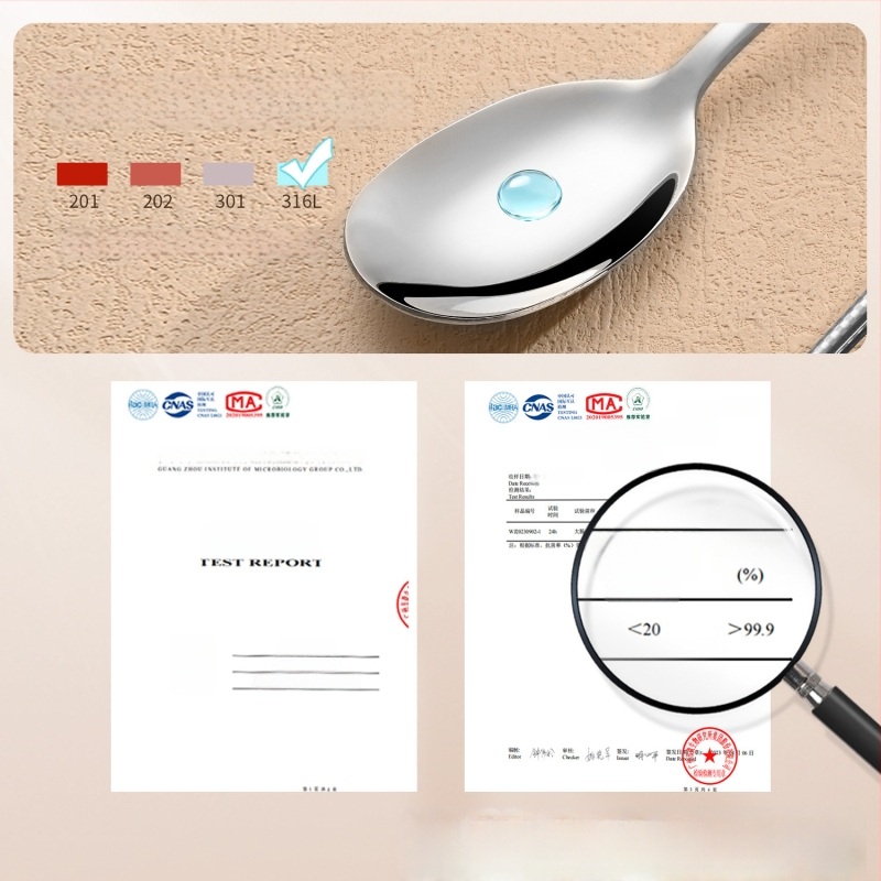 316 nerūdijančio plieno vaikų stalo įrankių rinkinys – vienam asmeniui, 3 dalys (valgomosios lazdelės, šaukštas, šakutė) su nešiojama laikymo dėžute, veidrodinis paviršius, nordinis stilius, 2024 m. pristatymas, pritaikymas galimas