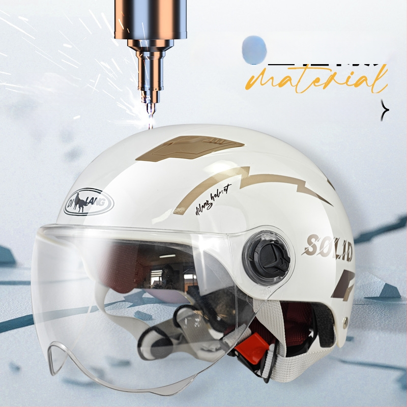 Elektrinių transporto priemonių šalmas, pusės tipo, ABS, 3C GB811-2022A sertifikatas, universalus, visoms sezonoms