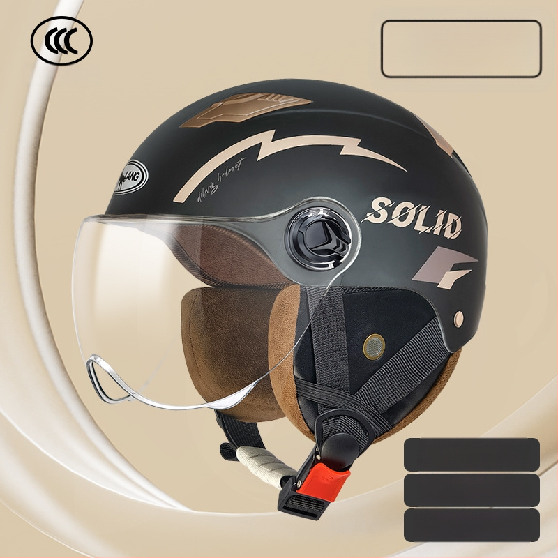 Elektrinių transporto priemonių šalmas, pusės tipo, ABS, 3C GB811-2022A sertifikatas, universalus, visoms sezonoms