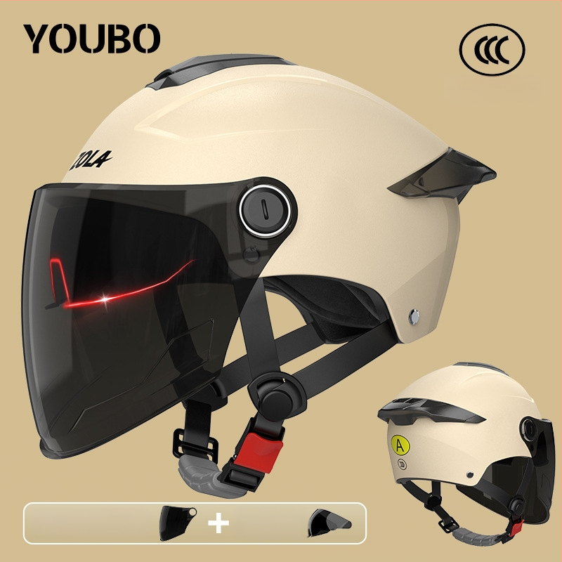 ABS pusšalmas šalmas elektromobiliems – 3C sertifikatas, suaugusiems, kasdieniams važiavimams