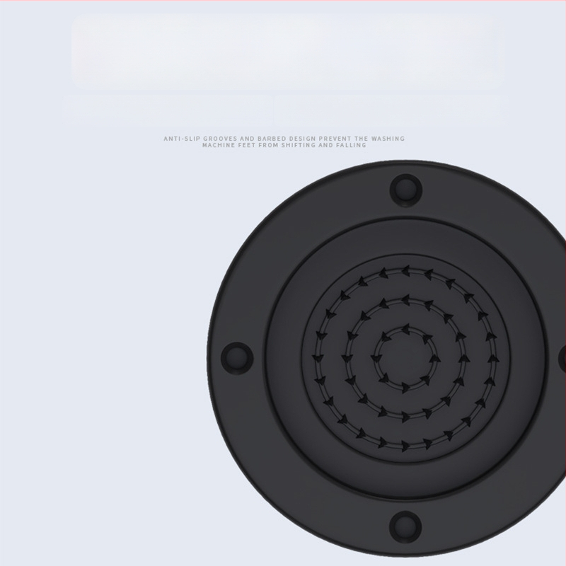 Skalbimo mašinos ir šaldytuvo pėdų kilimėlis – neslidus, reguliuojamas, be įrengimo; plastmasos medžiaga