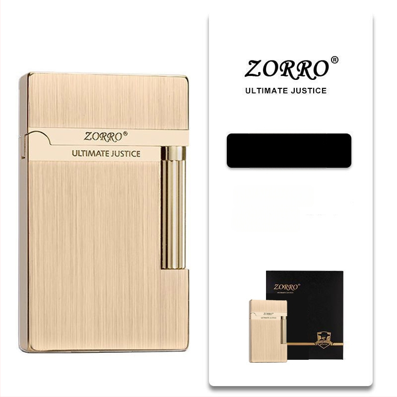 Metāla kerosēna aizdedzinātājs ar sānu slīdēšanas dizainu; atkārtoti lietojams; nav vēja izturīgs; logotipa drukāšana pieejama.