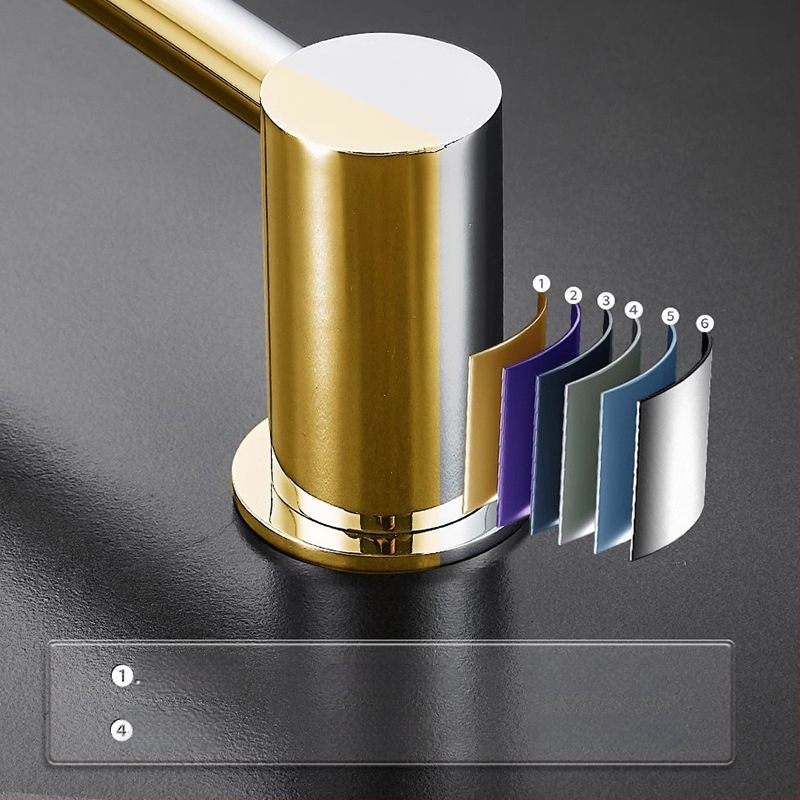 Rankšluosčio laikiklis, varinis, chromuotas paviršius, apkrova iki 5 kg, klasifikacija: rankšluosčio laikiklis, funkcija: pakabinimas rankšluosčių