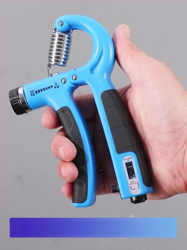 Trener de forță pentru prindere, corp ABS, model reglabil de numărător și model cu spumă pentru antrenament cuprinzător