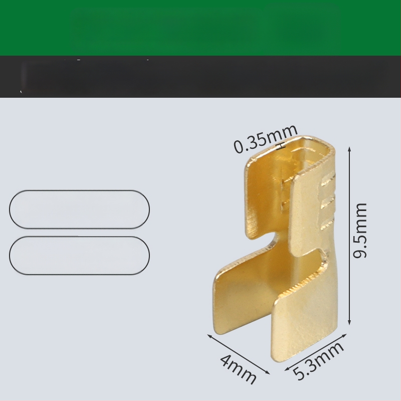 Crimp termināla savienotājs – auksti presēts, vara vads, starpposma butt/paralēlais savienojums, žoga tipa interfeiss (454A/B/C/T)