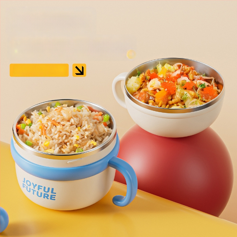 Izoliacinė nerūdijančio plieno pietų dėžutė su dangčiu, dviejų sluoksnių, 304 nerūdijančio plieno, 1–2 L talpa, logotipo spausdinimas galimas