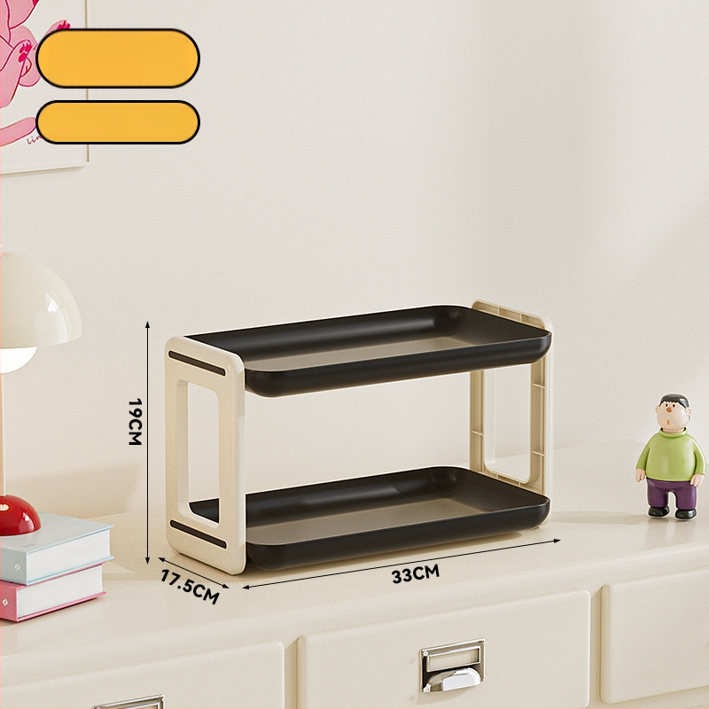 Plastmasinis puodelių laikiklis, daugiasluoksnis, šiuolaikiškas minimalistinis stilius, daugiafunkcinis