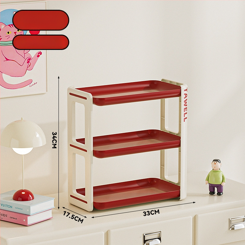 Plastmasinis puodelių laikiklis, daugiasluoksnis, šiuolaikiškas minimalistinis stilius, daugiafunkcinis