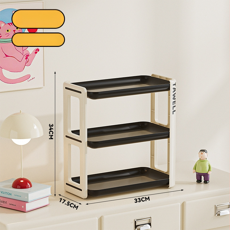 Plastmasinis puodelių laikiklis, daugiasluoksnis, šiuolaikiškas minimalistinis stilius, daugiafunkcinis