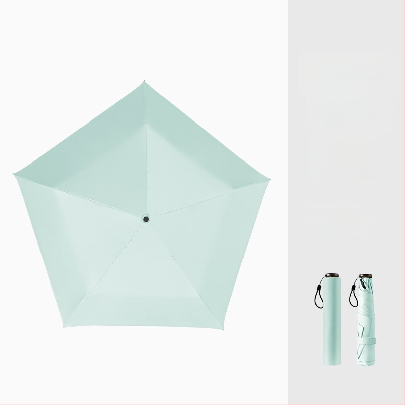 Pliiatsikujuline vihmavari, ülilihtne disain, Vinyl 190T kangas, alumiiniumvars, plastikust käepide, käsitsi avamine/sulgemine, UPF > 50