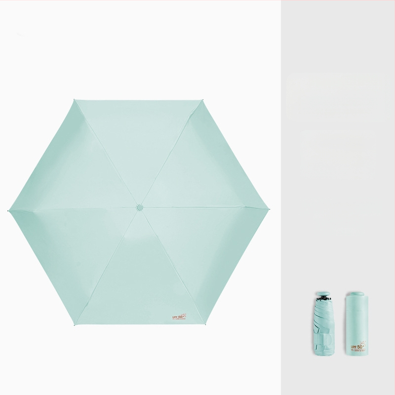 Pliiatsikujuline vihmavari, ülilihtne disain, Vinyl 190T kangas, alumiiniumvars, plastikust käepide, käsitsi avamine/sulgemine, UPF > 50
