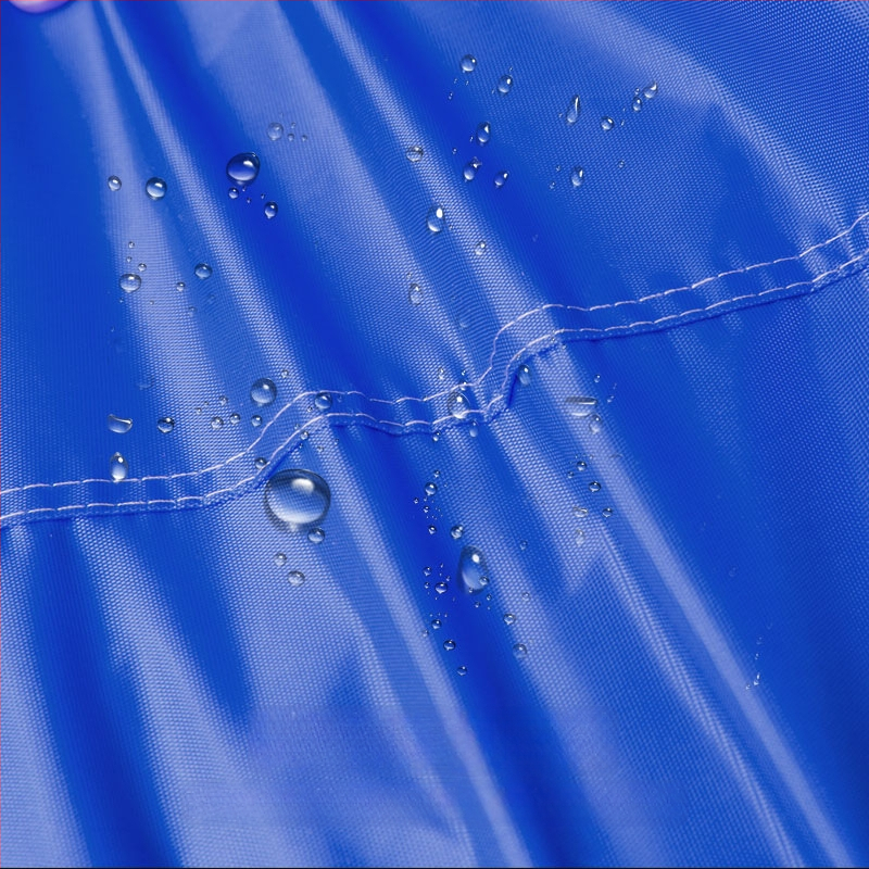 Elektriskā transportlīdzekļa lietus pončo, Oxford audums, 2,3 mm biezums, ūdensizturīgs PVC līmes slānis, logotipa apdruka iespēja, pielāgošana