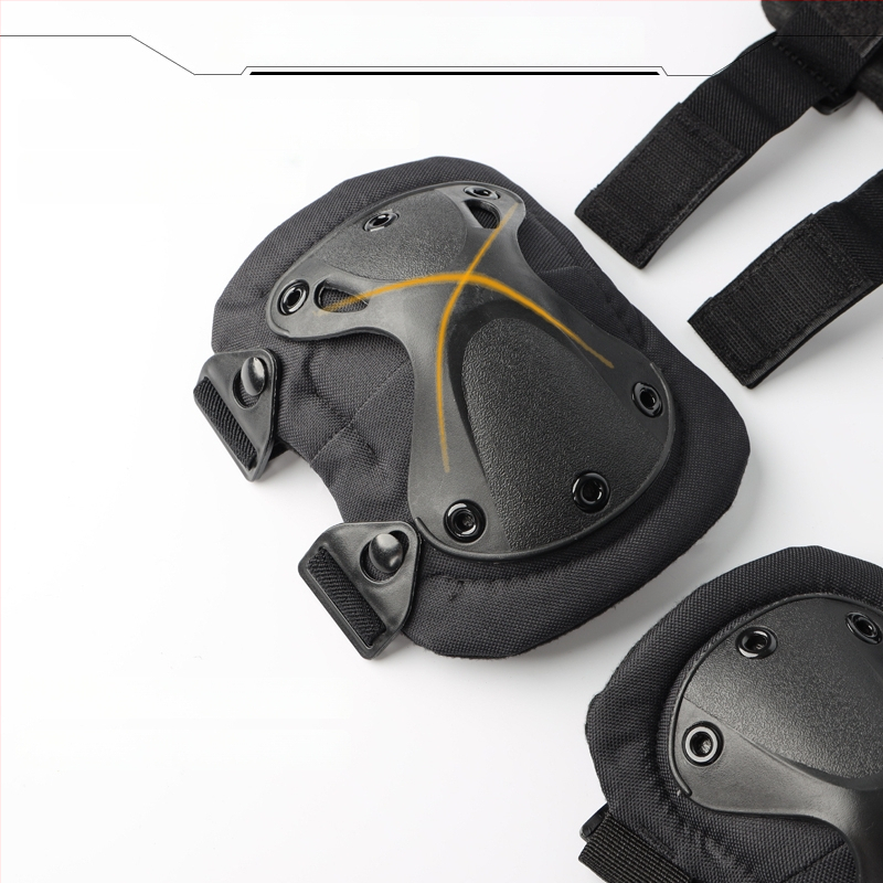 Set protecții pentru genunchi și coate, camuflaj tactic, antrenament de vară, protecție TPU/EVA pentru alpinism și ciclism