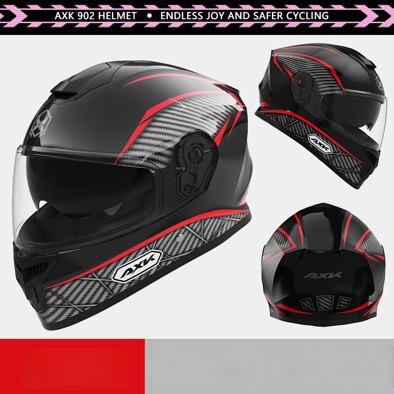 Pilno veido motociklo šalmas suaugusiems – nuo rūko, visoms sezonoms, polipropilenas (PP), tinkama kasdieniam važiavimui ir elektriniam motociklui