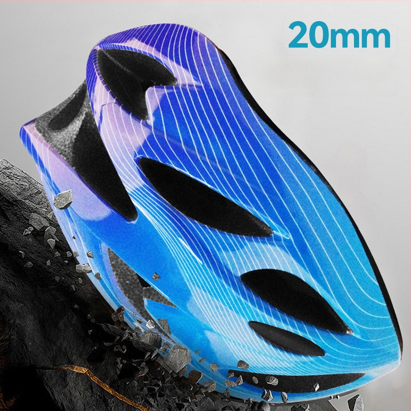 Bērnu velosipēdu ķivere, unisex, gradienta raksts, kods Ettk-7