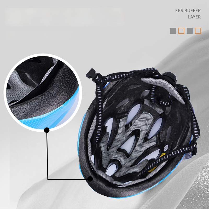 Bērnu velosipēdu ķivere, unisex, gradienta raksts, kods Ettk-7