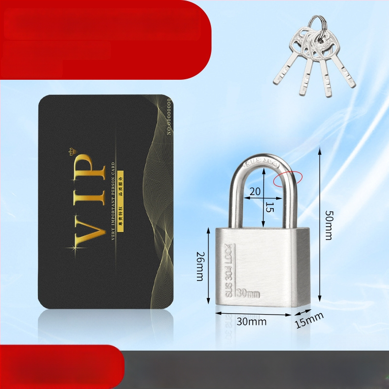 Huari 304 nerūdijanio plieno užraktas | Straight-Open Užraktas | Apsauga nuo vagių; Vandeniui atsparus; Korozijai atsparus; Visoms oro sąlygoms